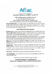 Aflac info