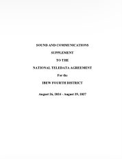 Sound & Communications supplement 8-26-24 to 8-29-2027